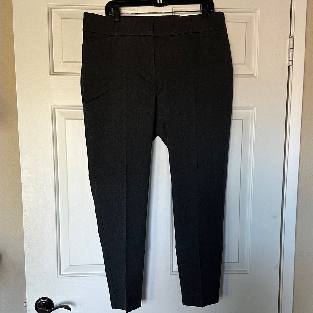 LOFT Charcoal Ankle Pants